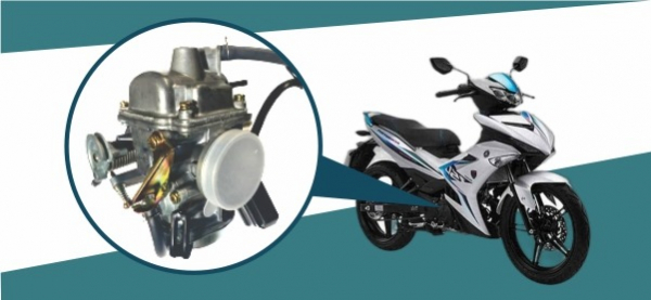 Chế hòa khí Exciter 135 5 số